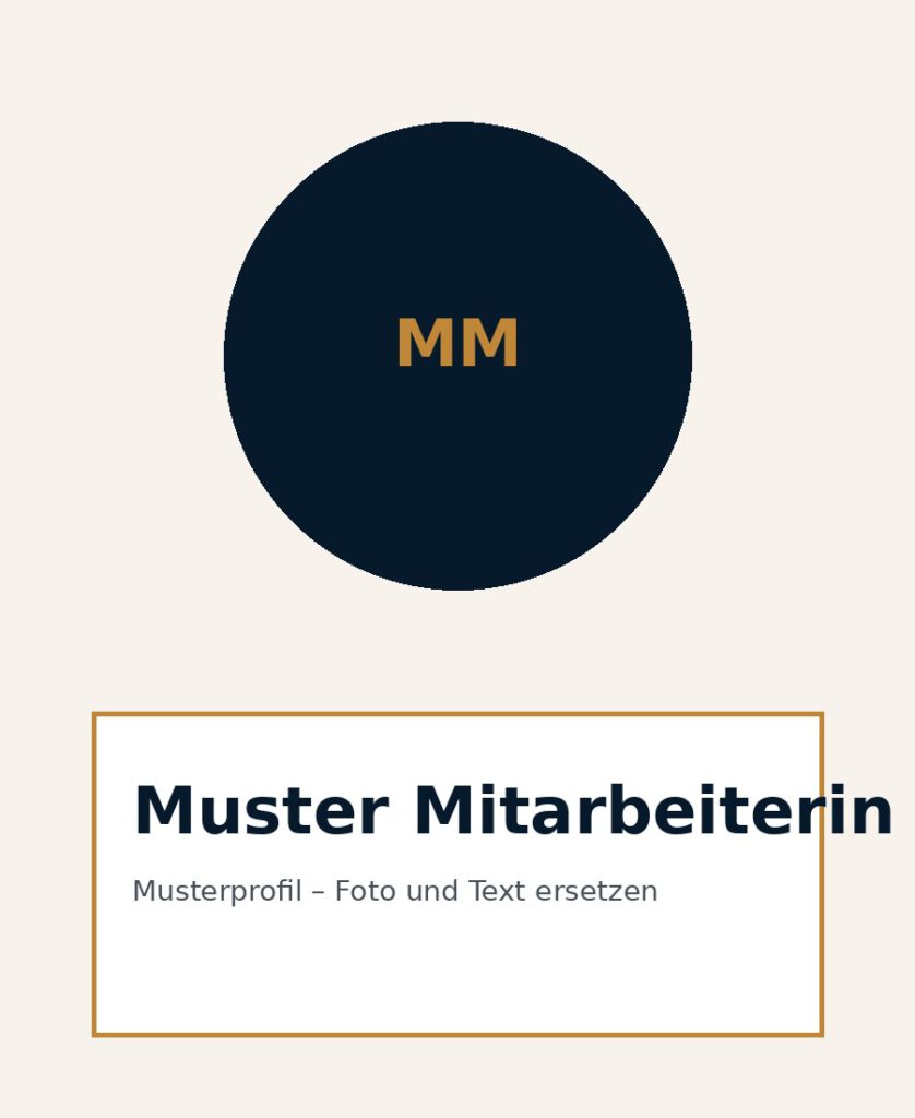 Anna Beispiel (Muster) – Team JuSa Handwerk